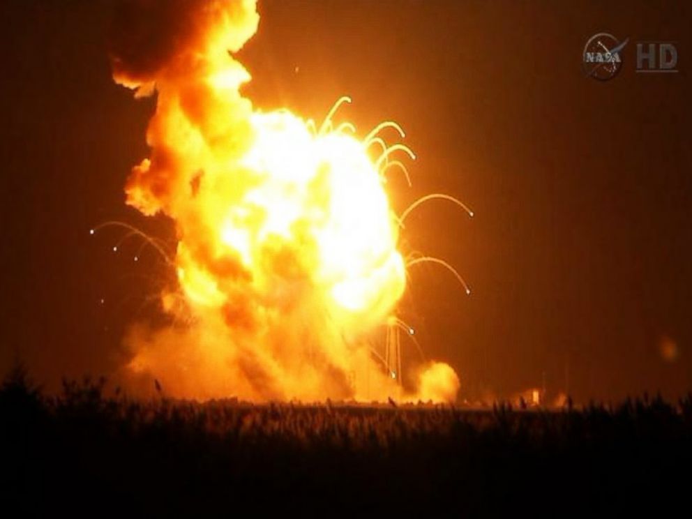 PHOTO: The Orbital Sciences Corporation Antares rocket, with the Cygnus spacecraft onboard, is seen in this Oct. 28, 2014 still from NASA. 