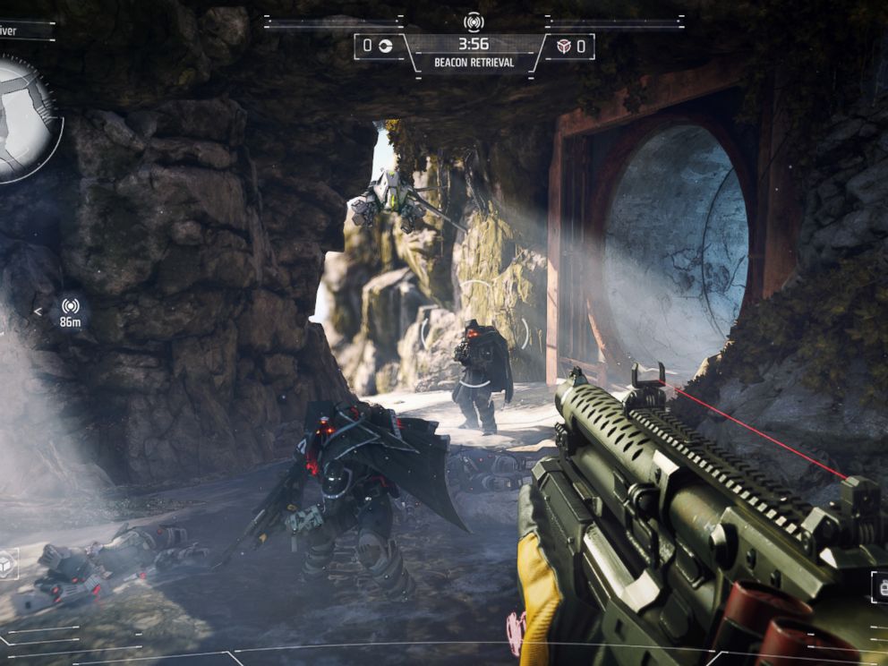 PHOTO: Screenshot from Killzone Shadow Fall, a first person shooter exclusive to the PS4.