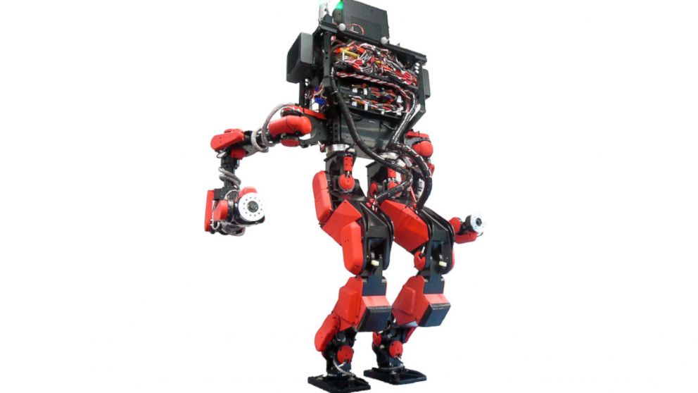 PHOTO: This robot was created by Schaft, a Japanese company recently acquired by Google.