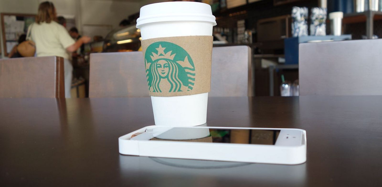 Starbucks Rolling Out Wireless Charging Stations ABC News