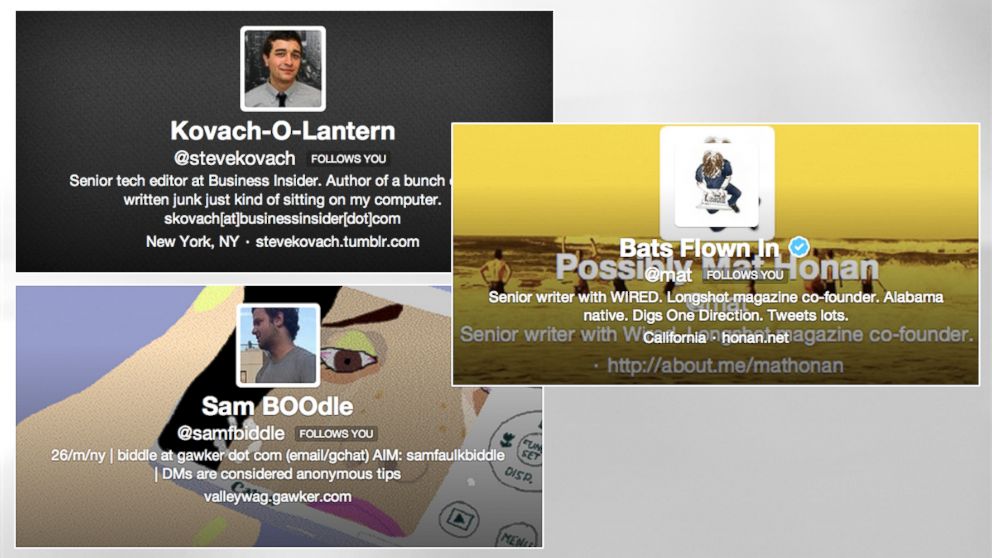 PHOTO: Twitter names have been dressed up for Halloween.