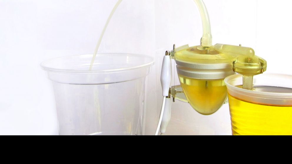 PHOTO: A new pump powered by urine may find its way into eco-friendly robots in the future.