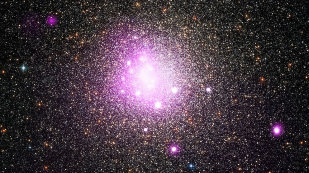 PHOTO: White dwarf star rips apart a planet in deep space captured by the Chandra X-Ray Observatory.