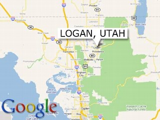 IMAGE: Map Logan, Utah. Avalanche Location