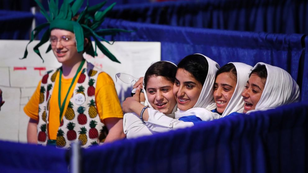 Afghan team among medal winners at global robotics event