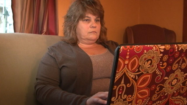 PHOTO: DiAnn Edwards of Red Lion, Pa., plays Farmville on her laptop up to eight hours a day. The 51-year-old spends up to $200 a month on her Farmville habit. She cant help it. Shes hooked.