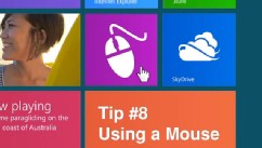 PHOTO: Windows 8 can also be used with a mouse and keyboard.