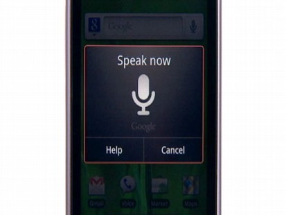 VIDEO: Google unveils Voice Action feature for Android phones.