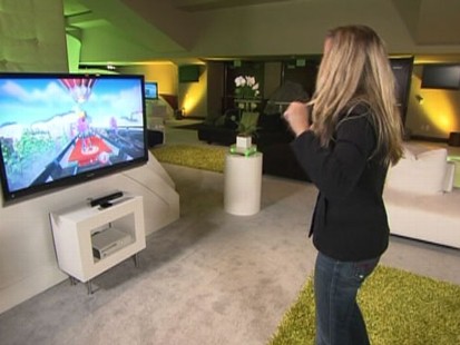 VIDEO: Becky Worley tests out the Microsoft Xbox Kinect.