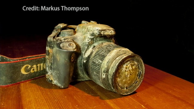 VIDEO: Canadian photographer recovered camera from the bottom of a harbor.