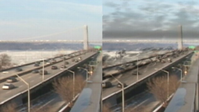 VIDEO: Video shows roads, skies, coal-fired plants when global warming gas is visible.