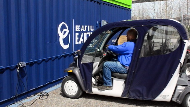 VIDEO: A Brooklyn company puts a do-it-yourself twist on powering automobiles.