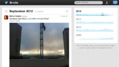 PHOTO: Twitter's archive function allows you to see all your old tweets.