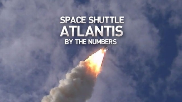 VIDEO: A by the numbers look at the final shuttle launch.