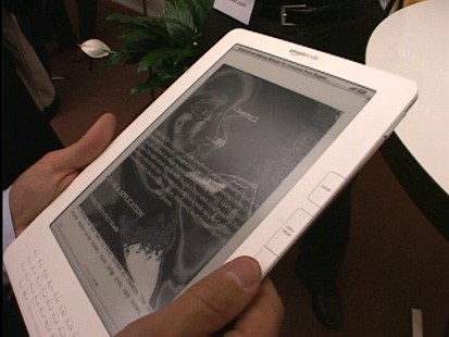 The larger version of the Kindle 2 is well suited for newspapers and textbooks.