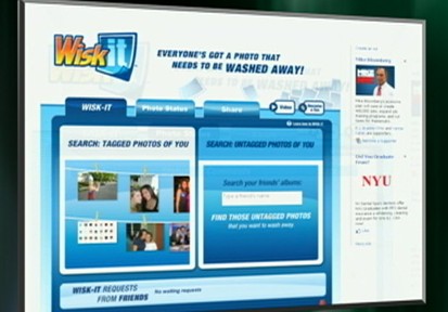 VIDEO: The detergent brand has a facebook feature that eliminates unflattering pictures.