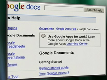 VIDEO: Users of Google Docs will now be able to store photos and documents online.