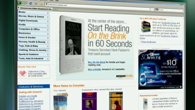 VIDEO: Amazon and MacMillian publishers agreed on a higher price for ebooks.