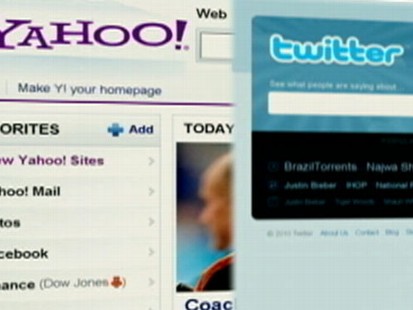 VIDEO: Yahoo! will offer Twitter feeds on their site.