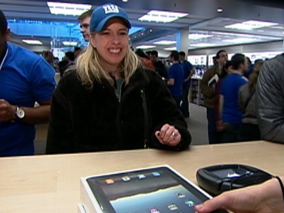 VIDEO: Apple is seeing record sales for its latest product.