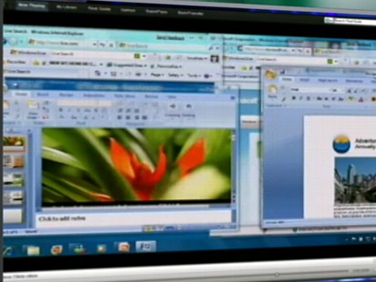 VIDEO: Microsoft will offer its Windows 7 software on a variety of device including TVs.