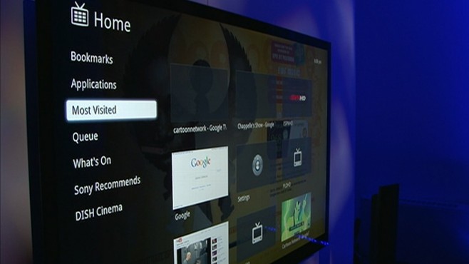 Sony 3D TV and Google