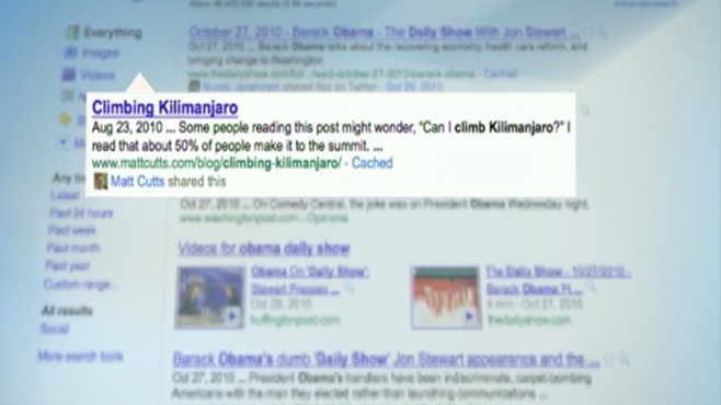 Googles Social Search