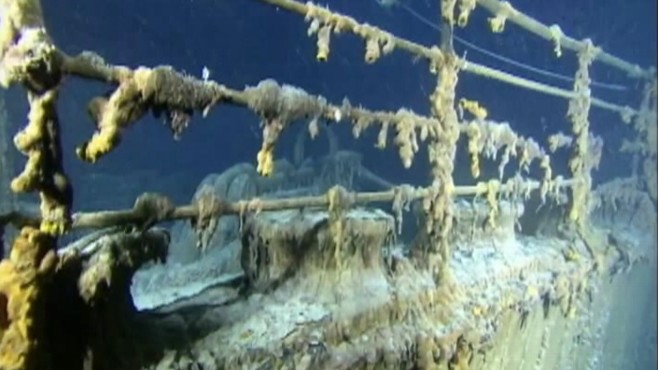 Video: First 3D pictures of the Titanic released.