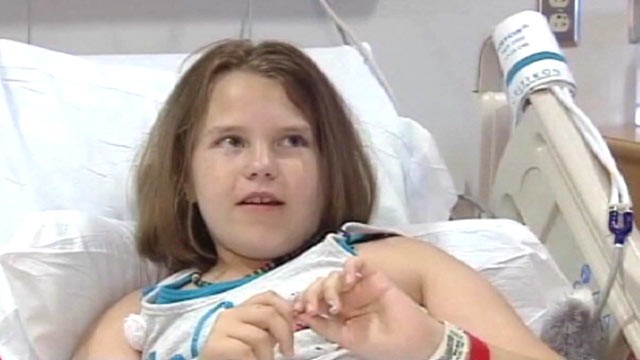 PHOTO: Cassidy Cartwright was bitten in knee-deep water at a North Carolina beach.