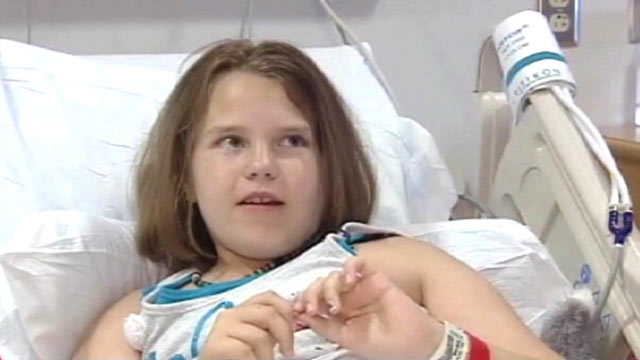 PHOTO: Cassidy Cartwright was bitten in knee-deep water at a North Carolina beach.