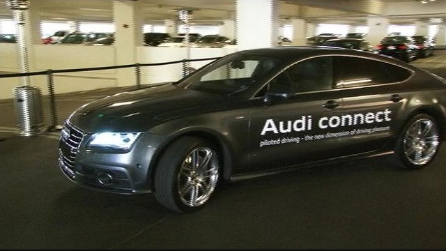 VIDEO: This car will drive itself and can be turned on with a phone.