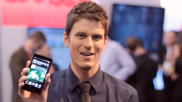 VIDEO: A first look at Sonys upcoming 4g mobile device.