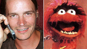 PHOTO Micah Pruett, left, says he has been told he resembles Animal from "The Muppet Show," shown in this file photo, right.