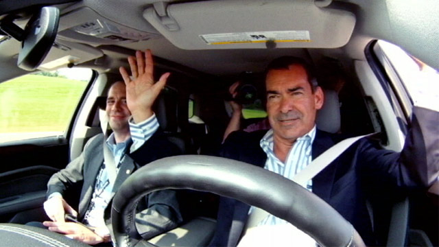 PHOTO: Driverless car