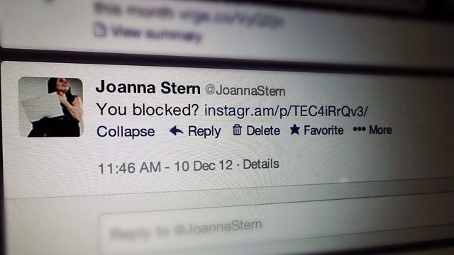 PHOTO: On Dec. 9, 2012 Instagram blocked photo embedding on Twitter.