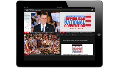PHOTO: ABC News iPad app