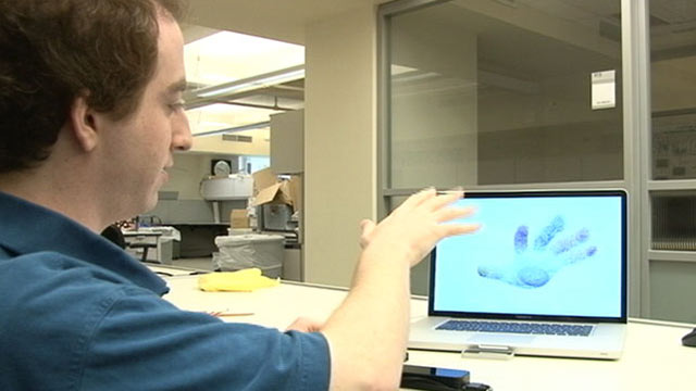 PHOTO: Leap Motion is a new accessory that can track subtle finger movements.