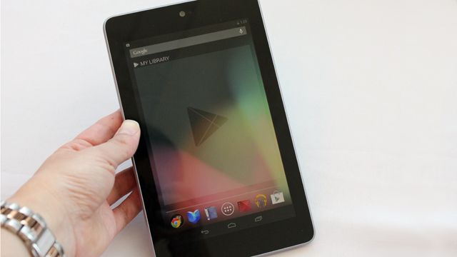 PHOTO: The Nexus 7 tablet is shown in this June 27, 2012 photo.