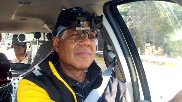 PHOTO: ABC News Ron Claiborne stayed awake for 32 consecutive hours to test the effects of microsleep while driving.