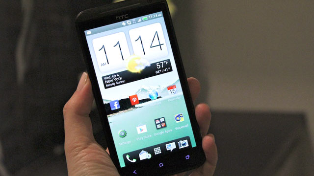 PHOTO: Sprint?s new EVO 4G LTE smartphone, made by HTC.