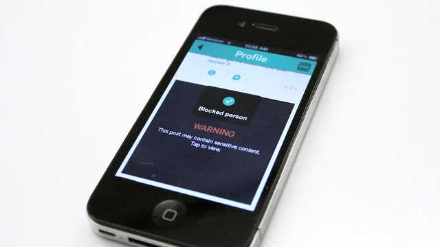 PHOTO: Twitter's Vine app allows you to now block a user.