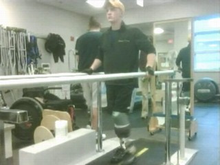 Injured Marine Gets 'robo Feet'