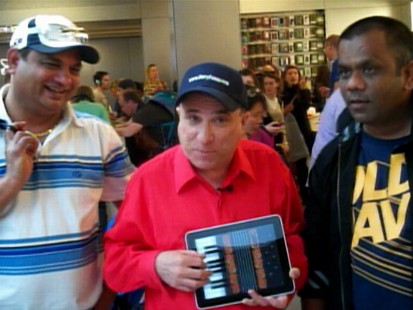 VIDEO: Barry Mitchell plays the accordion on a fancy iPad application.