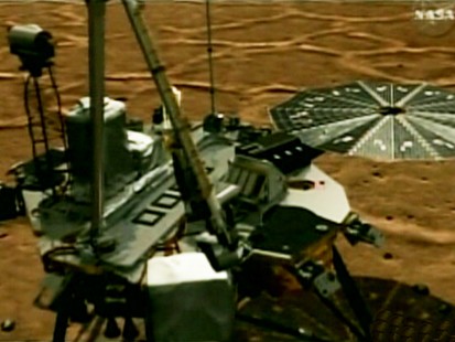 Picture of the Mars Rover.