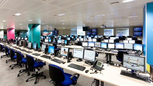PHOTO: Acer provides all the computers for the Technology Operations Center at the 2012 Summer Olympics.