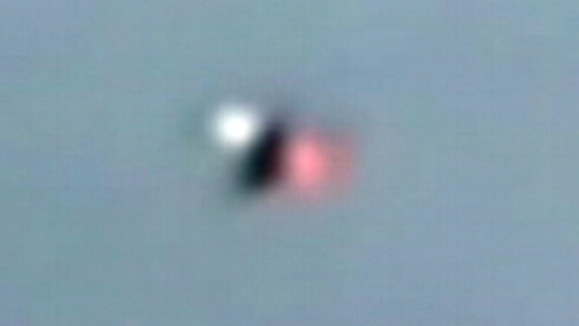 VIDEO: Theories include a Russian government drone or camera filming the protest.