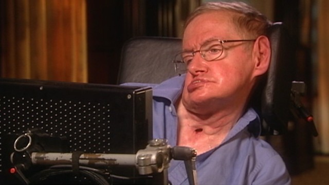 VIDEO: Famed physicist immobilized by ALS is known for theories about the universe.