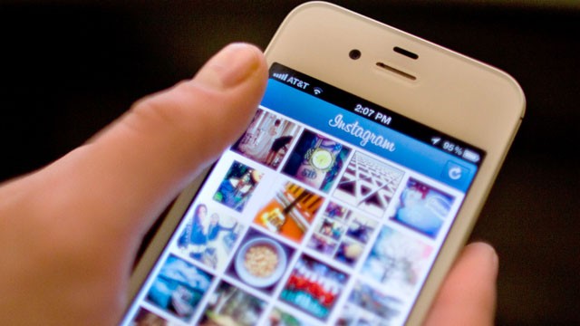 PHOTO: Instagram is demonstrated on an iPhone, April 9, 2012, in New York.