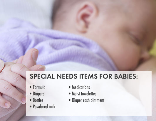 Special Needs for Babies