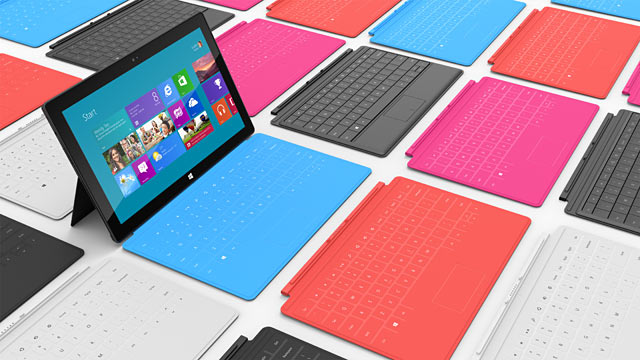 PHOTO: Microsoft Surface tablet